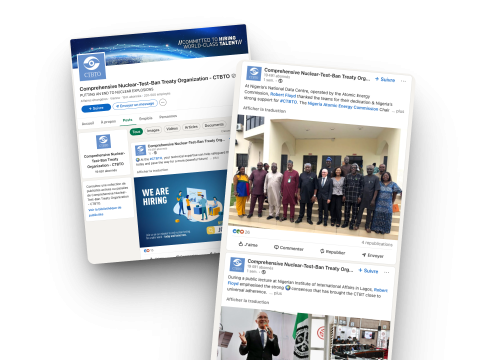 linkedin ctbto app